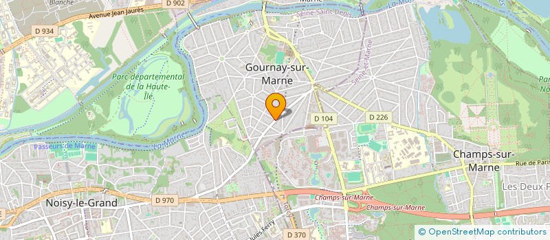 localisation de l'entreprise MONSIEUR ROMAIN NAVARRE  GOURNAY-SUR-MARNE