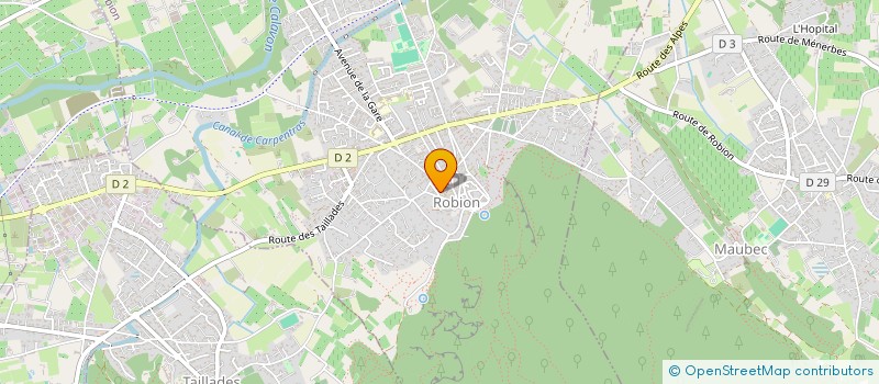 localisation de l'entreprise MONSIEUR ROMAIN NAVARRO  ROBION