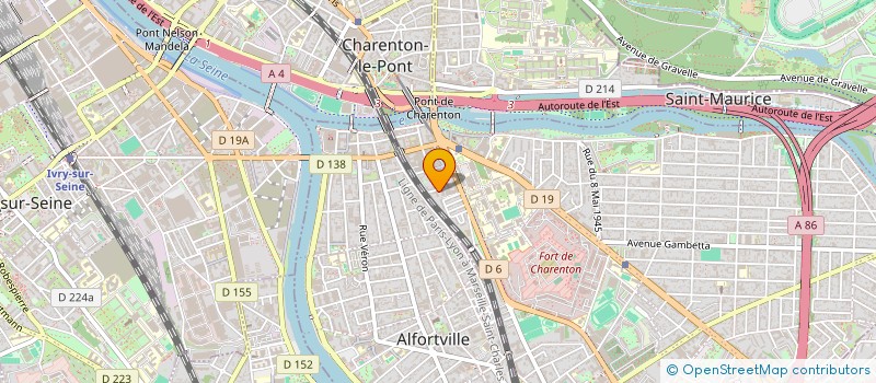 localisation de l'entreprise MONSIEUR ROMAIN NEKMOUCHE  MAISONS-ALFORT