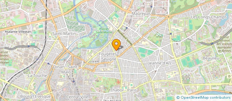 localisation de l'entreprise MONSIEUR ROMAIN NGUYEN  RENNES