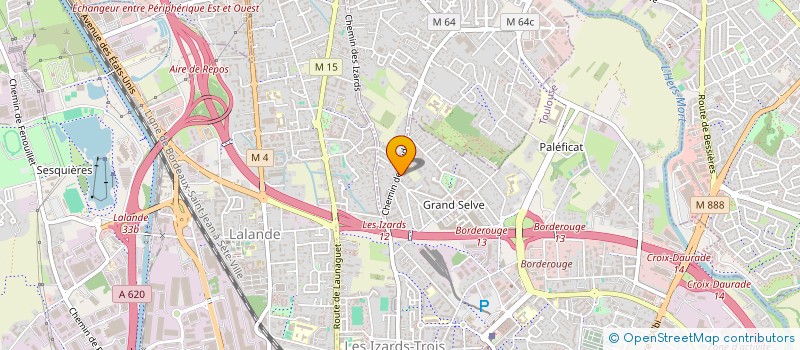 localisation de l'entreprise MONSIEUR ROMAIN NICOLAS  TOULOUSE