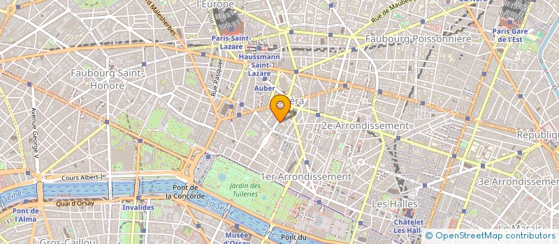 localisation de l'entreprise MONSIEUR ROMAIN NICOLAS DE BOISSIEU  PARIS