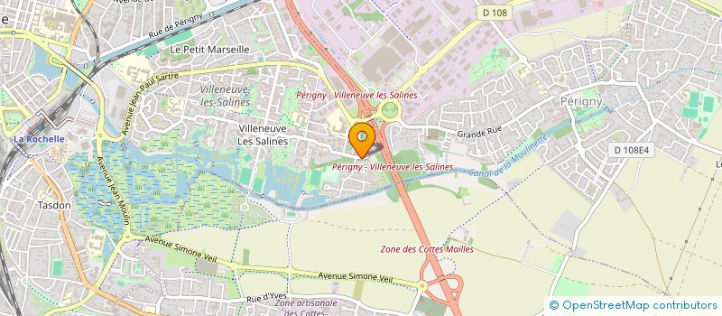 localisation de l'entreprise MONSIEUR ROMAIN NICOLLAS  LA ROCHELLE