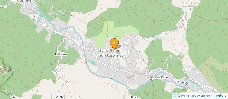 localisation de l'entreprise MONSIEUR ROMAIN NIEL  SAINT-FLORENT-SUR-AUZONNET