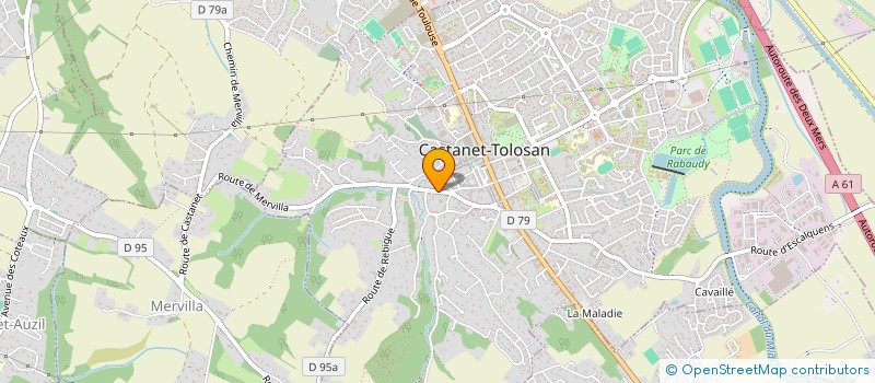 localisation de l'entreprise MONSIEUR ROMAIN NIEZBORALA à CASTANET TOLOSAN