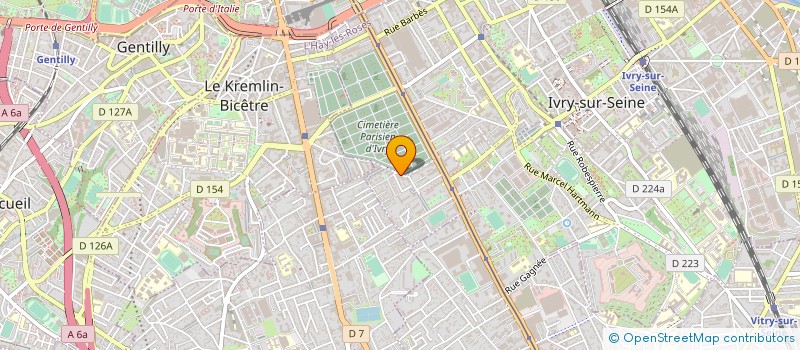 localisation de l'entreprise MONSIEUR ROMAIN NIFLE  IVRY-SUR-SEINE