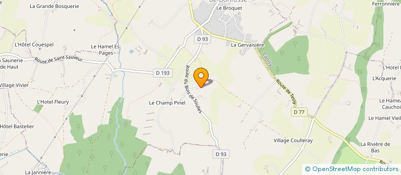 localisation de l'entreprise MONSIEUR ROMAIN NIGOND  SAINT-MARTIN-DE-BONFOSSE