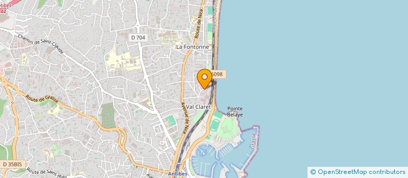 localisation de l'entreprise MONSIEUR ROMAIN NORET à ANTIBES