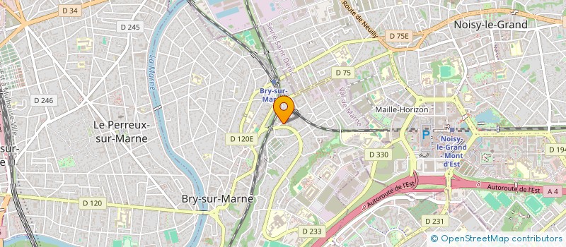 localisation de l'entreprise MONSIEUR ROMAIN NORMAND à BRY-SUR-MARNE