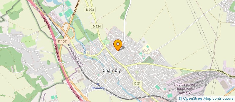 localisation de l'entreprise MONSIEUR ROMAIN NUMA  CHAMBLY