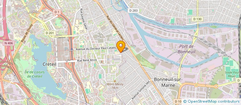 localisation de l'entreprise MONSIEUR ROMAIN NUNES  BONNEUIL-SUR-MARNE