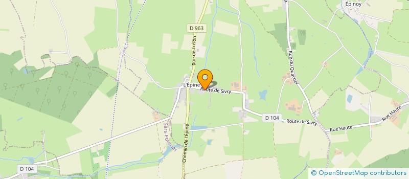 localisation de l'entreprise MONSIEUR ROMAIN OBIN  SOLRE-LE-CHATEAU