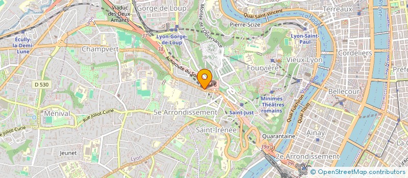 localisation de l'entreprise MONSIEUR ROMAIN OLIVE  LYON