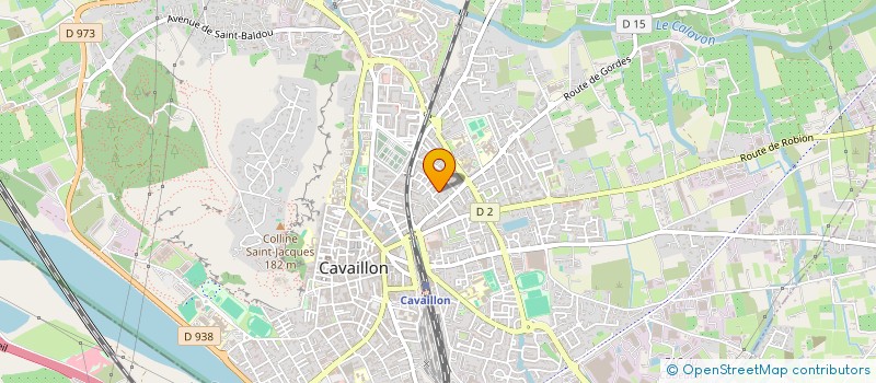 localisation de l'entreprise MONSIEUR ROMAIN OLIVE  CAVAILLON