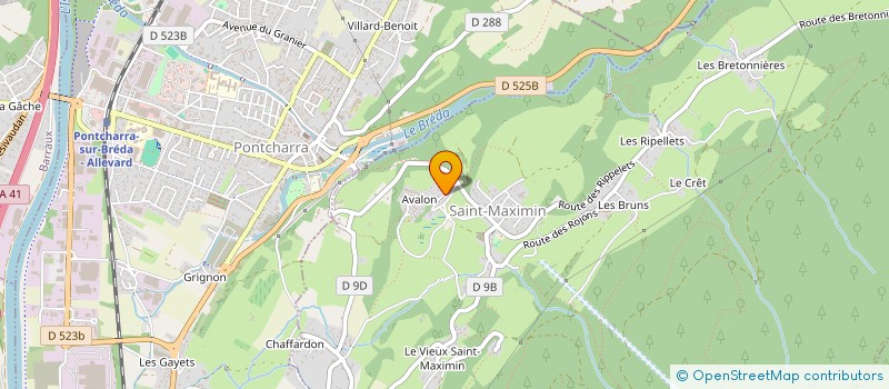 localisation de l'entreprise MONSIEUR ROMAIN OLIVETTO  SAINT-MAXIMIN