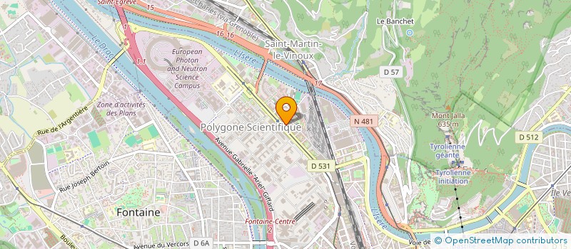 localisation de l'entreprise MONSIEUR ROMAIN OLIVIER à GRENOBLE