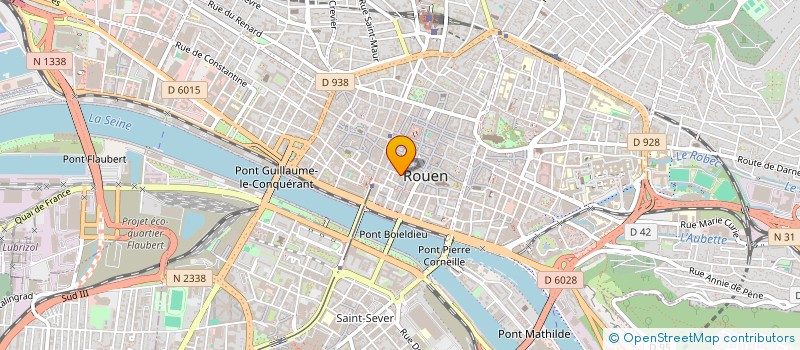 localisation de l'entreprise MONSIEUR ROMAIN ONNO  ROUEN