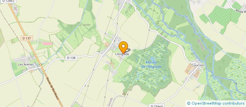 localisation de l'entreprise MONSIEUR ROMAIN OPPORTUN  LES GONDS