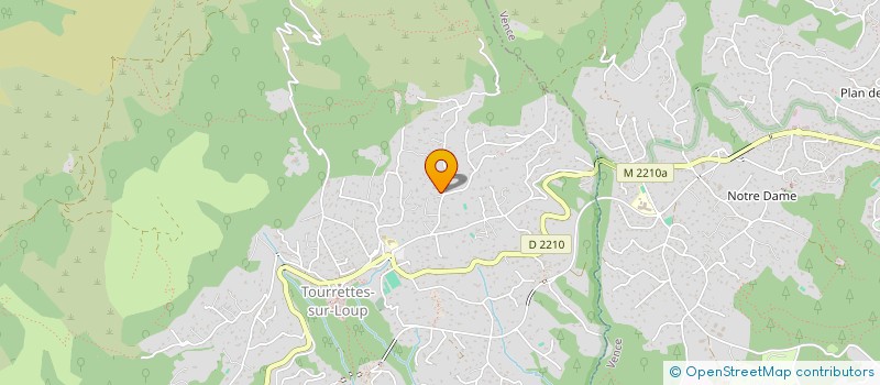 localisation de l'entreprise MONSIEUR ROMAIN ORENGO à TOURRETTES-SUR-LOUP