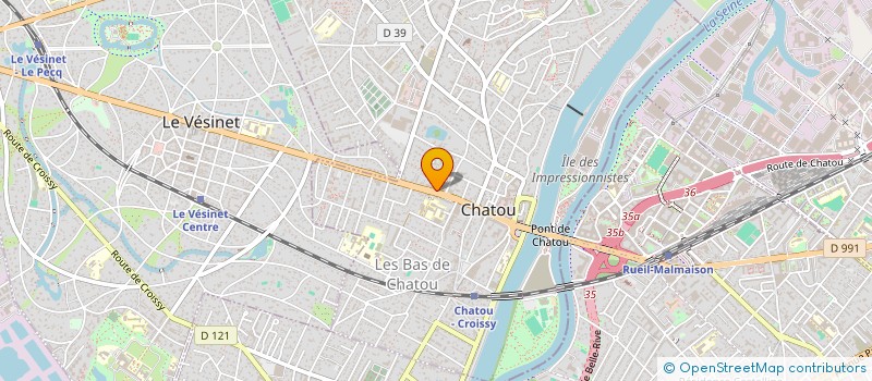 localisation de l'entreprise MONSIEUR ROMAIN ORMAN  CHATOU