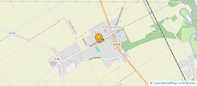 localisation de l'entreprise MONSIEUR ROMAIN ORTU  FONTAINE-LES-GRES