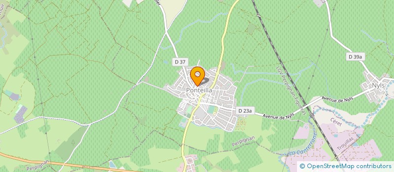 localisation de l'entreprise MONSIEUR ROMAIN PACCIANUS  TRESSERRE