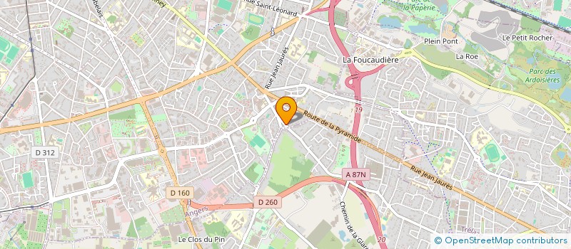 localisation de l'entreprise MONSIEUR ROMAIN PAGER  ANGERS