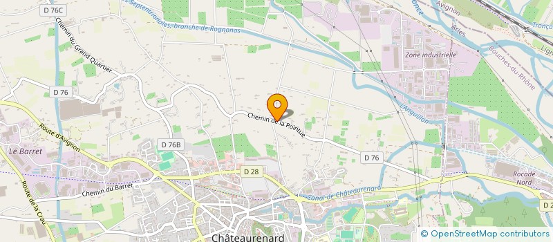 localisation de l'entreprise MONSIEUR ROMAIN PAGES  CHATEAURENARD