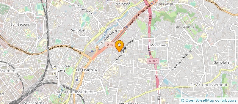 localisation de l'entreprise MONSIEUR ROMAIN PANATTONI à MARSEILLE