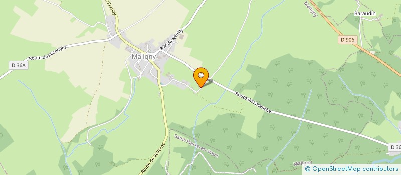 localisation de l'entreprise MONSIEUR ROMAIN PAPASODARO  MALIGNY