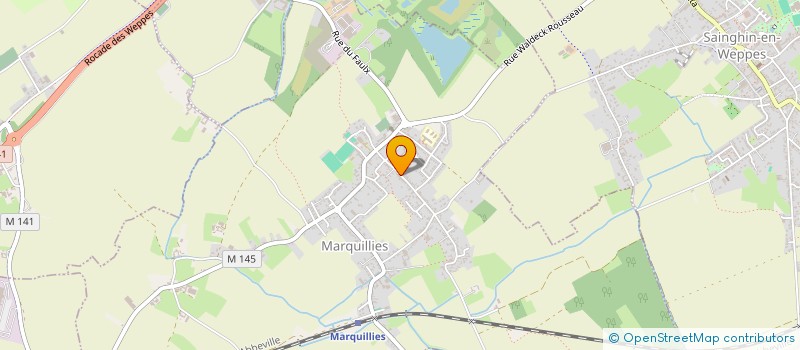 localisation de l'entreprise MONSIEUR ROMAIN PAPEGHIN  MARQUILLIES