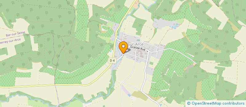 localisation de l'entreprise MONSIEUR ROMAIN PAPION  VILLE-SUR-ARCE