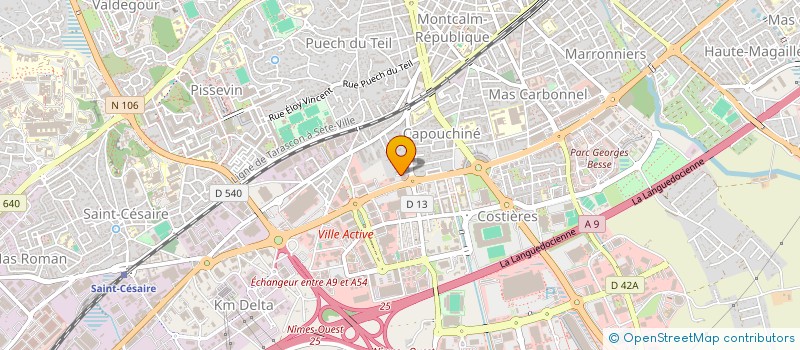 localisation de l'entreprise MONSIEUR ROMAIN PARIS à NIMES