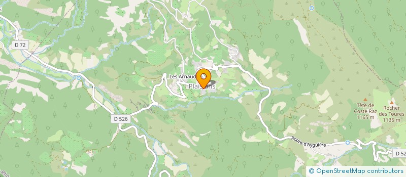 localisation de l'entreprise MONSIEUR ROMAIN PASCAL  PLAISIANS