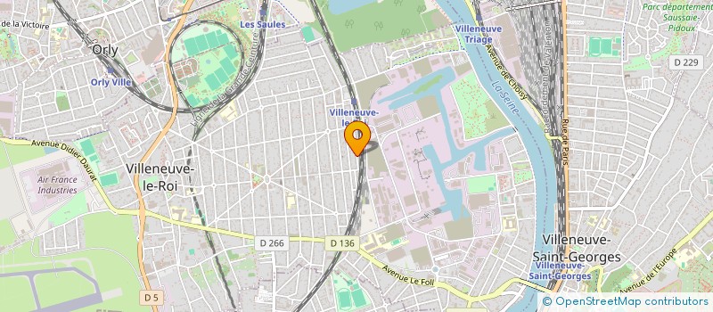 localisation de l'entreprise MONSIEUR ROMAIN PASQUET  VILLENEUVE-LE-ROI