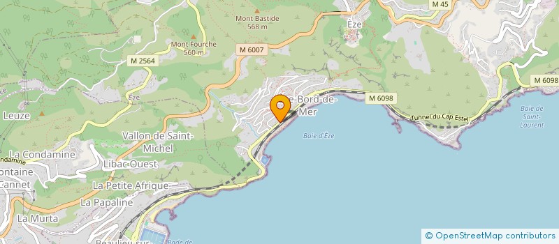 localisation de l'entreprise MONSIEUR ROMAIN PASTOR  EZE