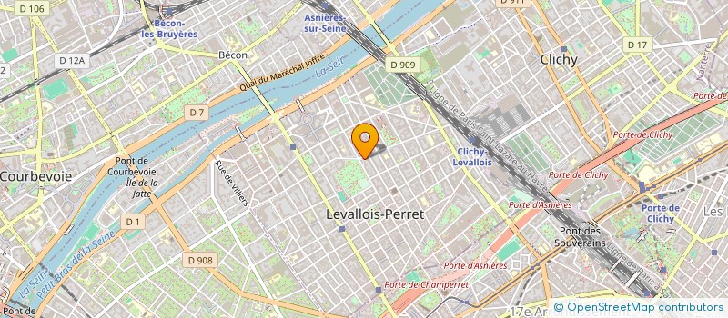 localisation de l'entreprise MONSIEUR ROMAIN PASTORELLI à LEVALLOIS-PERRET