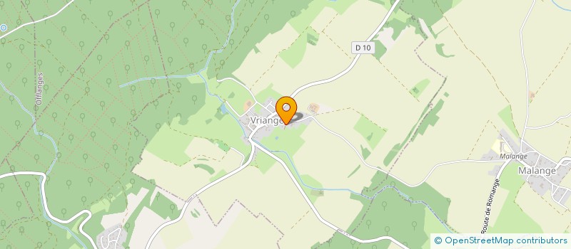 localisation de l'entreprise MONSIEUR ROMAIN PATARD  VRIANGE