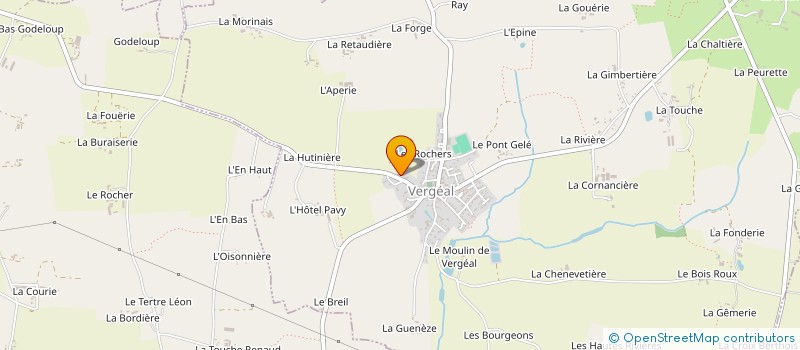 localisation de l'entreprise MONSIEUR ROMAIN PAUTONNIER à VERGEAL