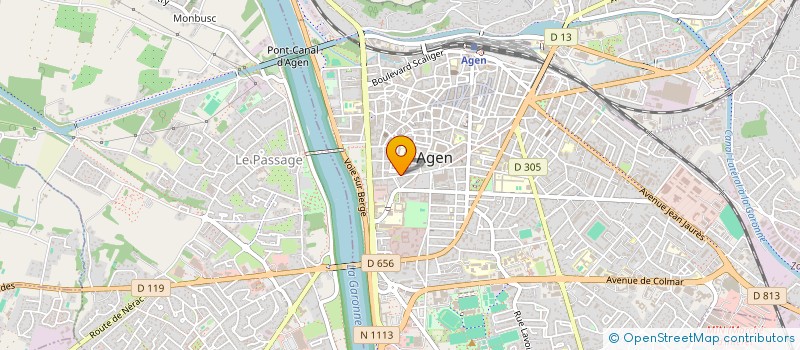 localisation de l'entreprise MONSIEUR ROMAIN PAUTOT  AGEN