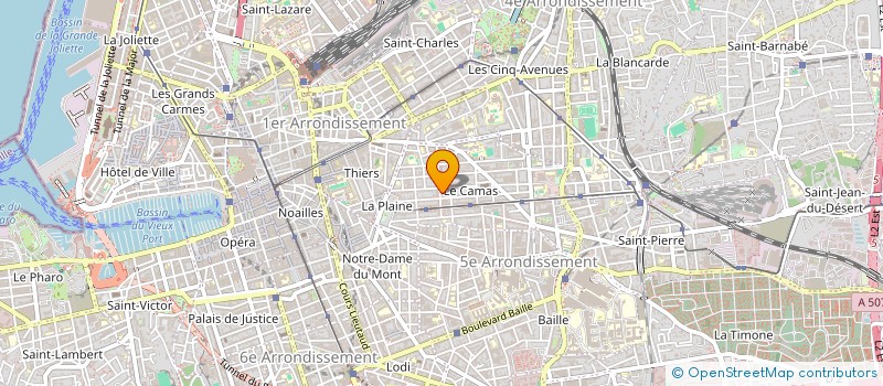 localisation de l'entreprise MONSIEUR ROMAIN PAVIOT à MARSEILLE
