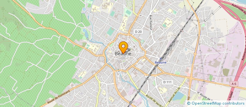 localisation de l'entreprise MONSIEUR ROMAIN PAXION à BEAUNE