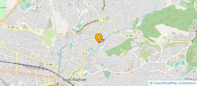 localisation de l'entreprise MONSIEUR ROMAIN PAYAN à SAINT-RAPHAEL