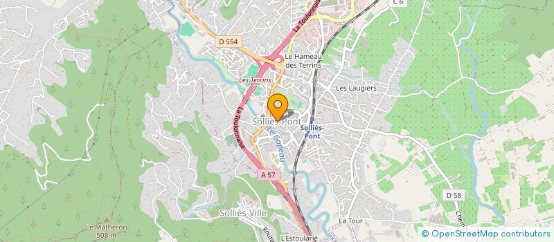 localisation de l'entreprise MONSIEUR ROMAIN PAYEN  SOLLIES-PONT