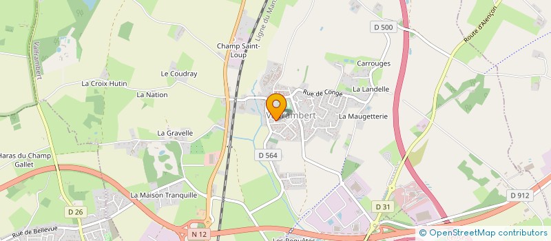 localisation de l'entreprise MONSIEUR ROMAIN PAYET à VALFRAMBERT