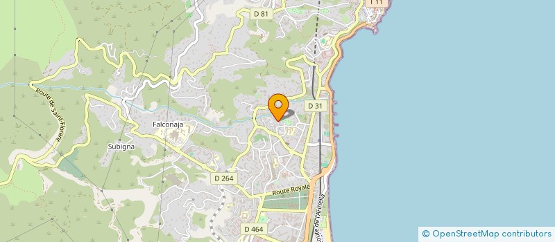 localisation de l'entreprise MONSIEUR ROMAIN PELERIN à BASTIA