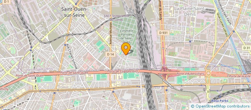localisation de l'entreprise MONSIEUR ROMAIN PELLADEAU à SAINT-OUEN-SUR-SEINE