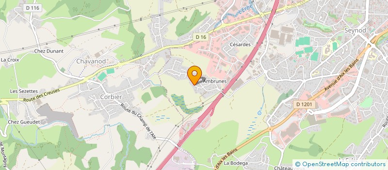 localisation de l'entreprise MONSIEUR ROMAIN PELLE à ANNECY