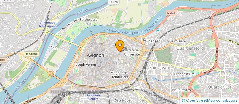 localisation de l'entreprise MONSIEUR ROMAIN PERALDI à AVIGNON