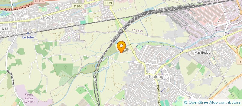 localisation de l'entreprise MONSIEUR ROMAIN PERAZZIO à TOULOUGES